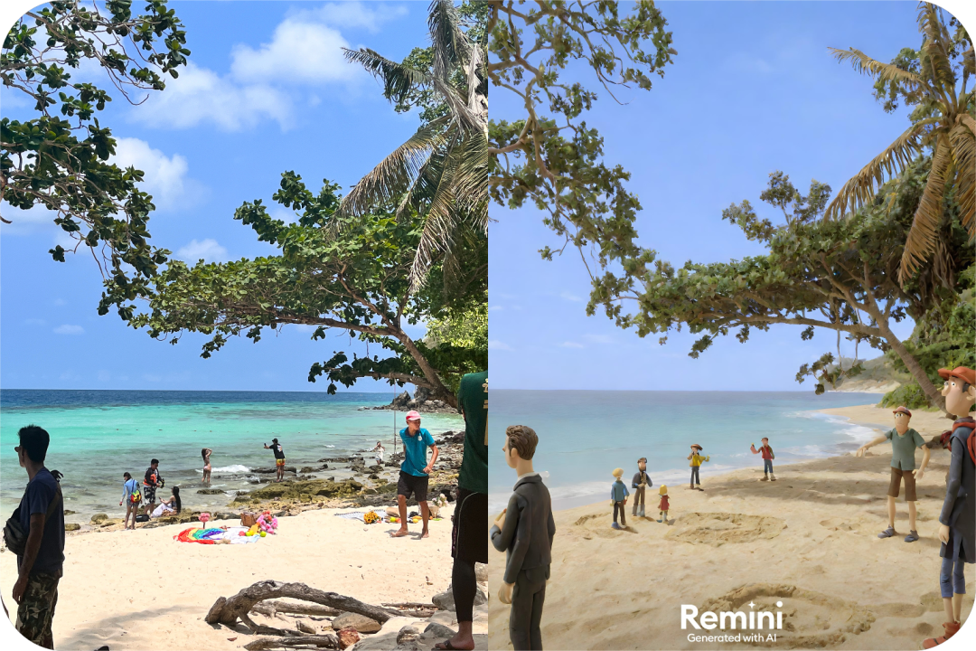 假期被“Remini”硬控五天，这就是古希腊掌管粘土人的神？｜AI 鲜测