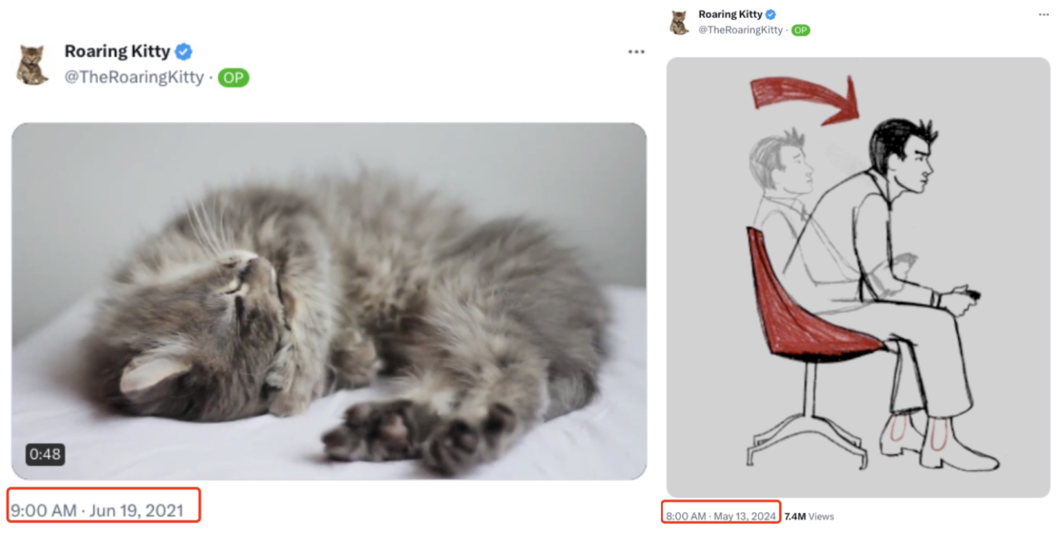 「散户之光」Roaring Kitty回归，同名Meme币一天暴涨百倍缩略图