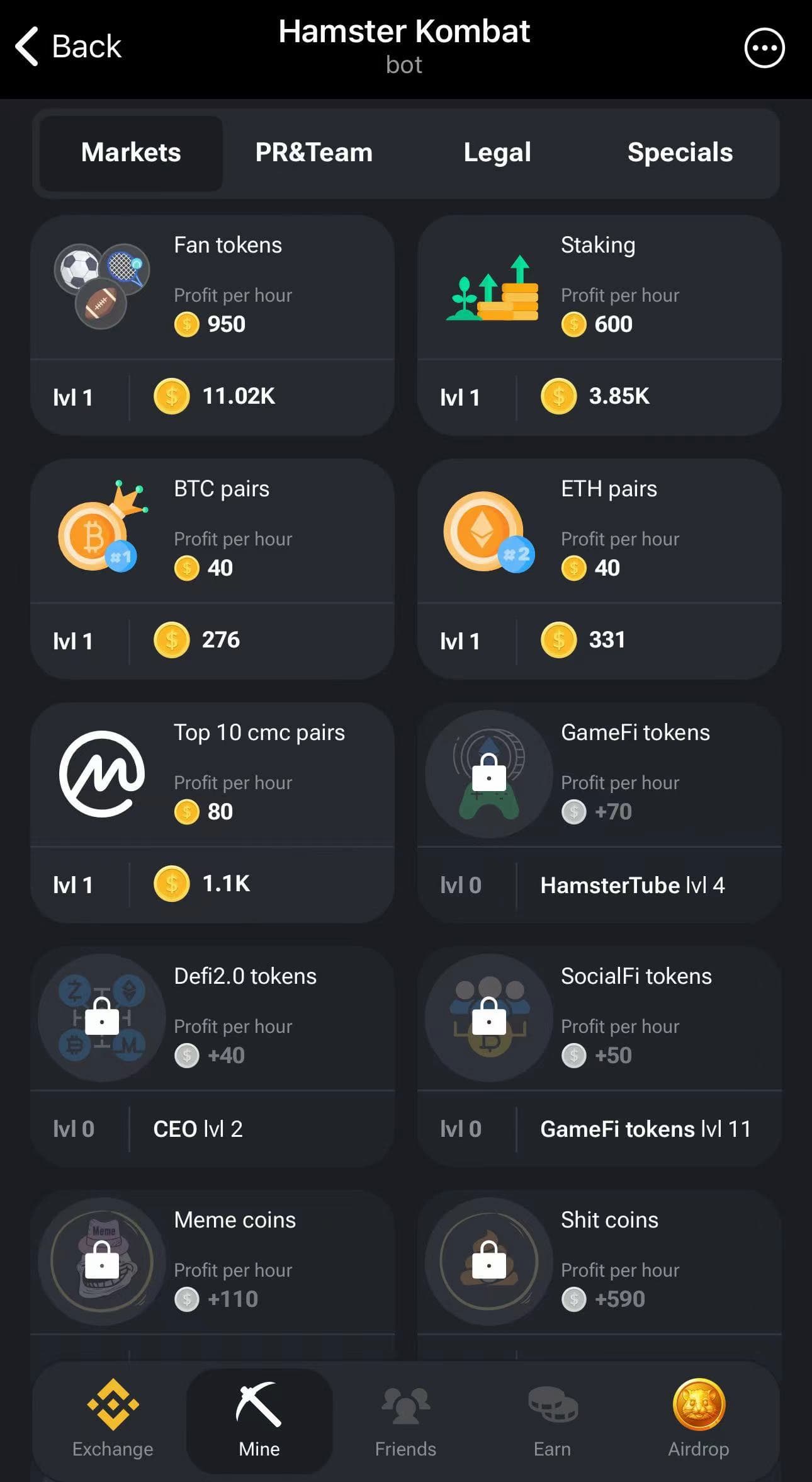 下一个Notcoin?点点点小游戏Hamster Kombat怎么玩?插图1 下一个Notcoin?点点点小游戏Hamster Kombat怎么玩?