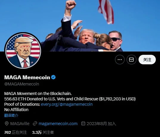 盘点美国大选期间值得关注的MEME币插图2 盘点美国大选期间值得关注的MEME币