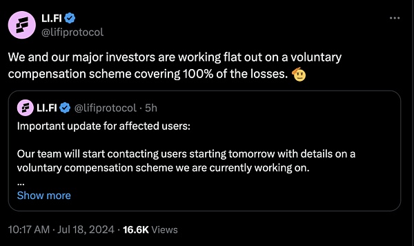 7月Web3生态安全事件总损失金额达2.86亿美元插图 7月Web3生态安全事件总损失金额达2.86亿美元